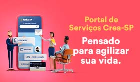 CREA-SP Apresenta novo portal de serviços